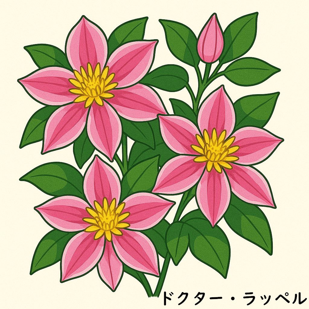 【晩春の茶花】テッセン(鉄線)の魅力|育て方・開花時期・水揚法解説 - 茶道で使う草花の育て方