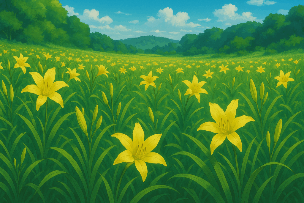 ユウスゲ群生地