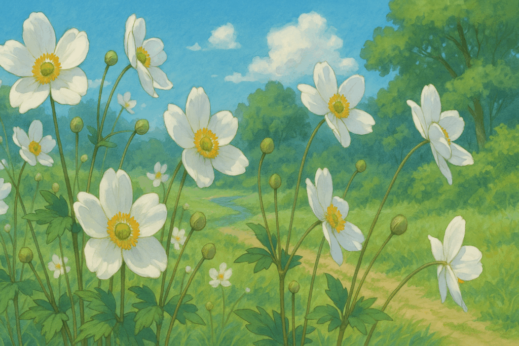 シュウメイギク画像