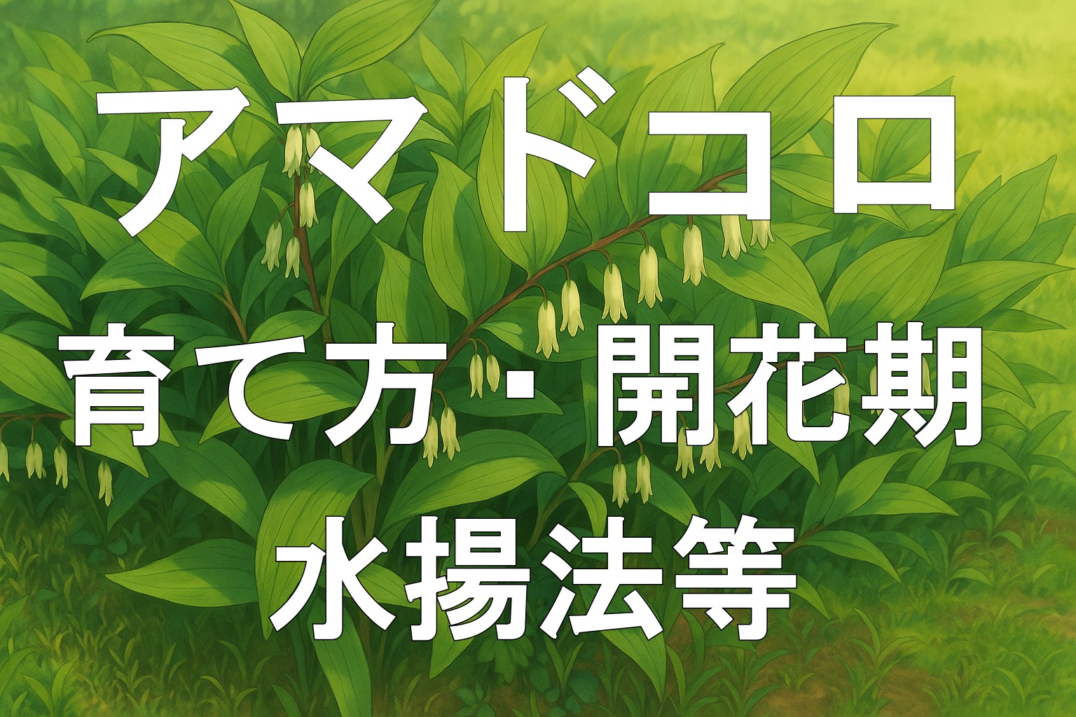 アマドコロアイキャッチ画像