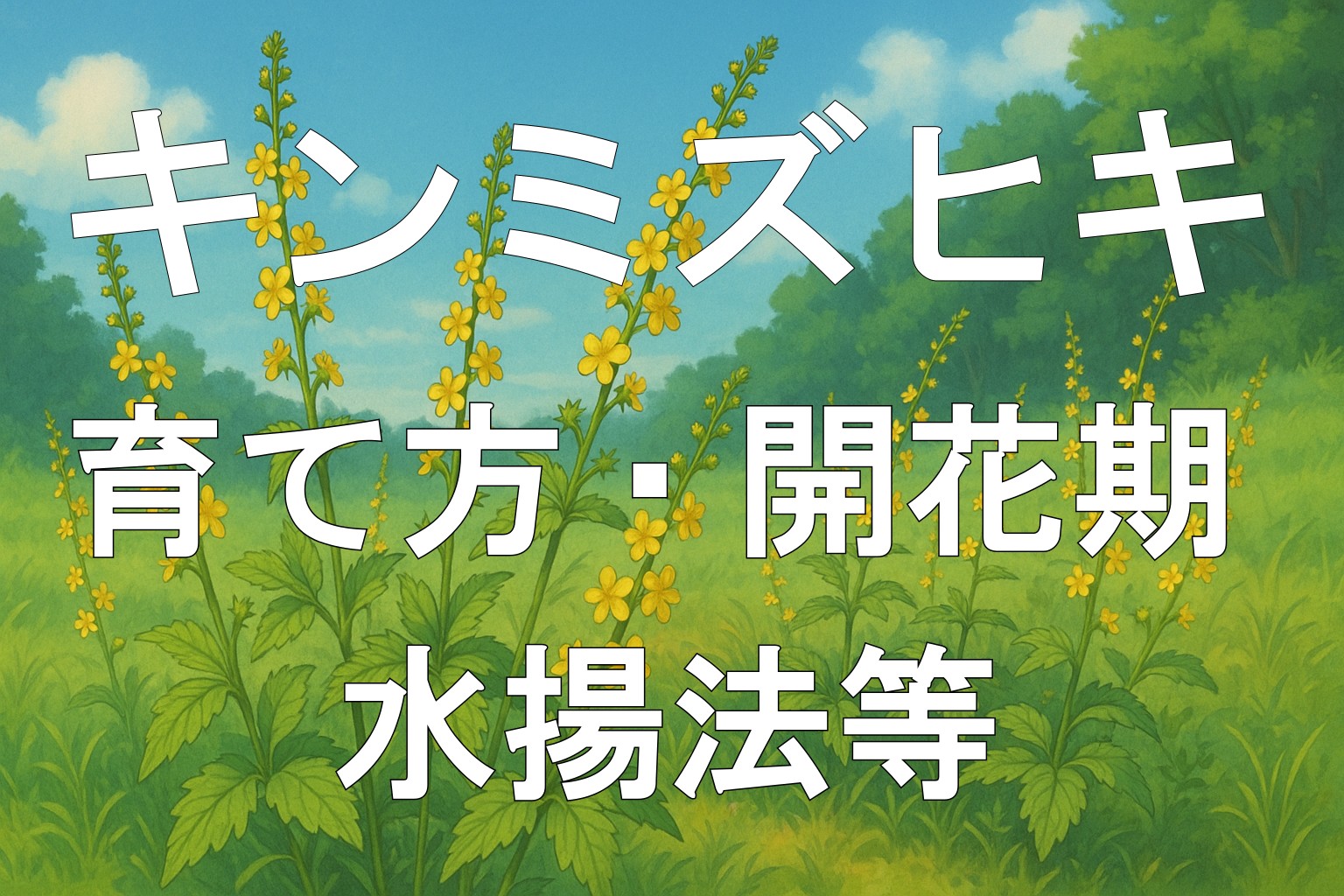 キンミズヒキアイキャッチ画像