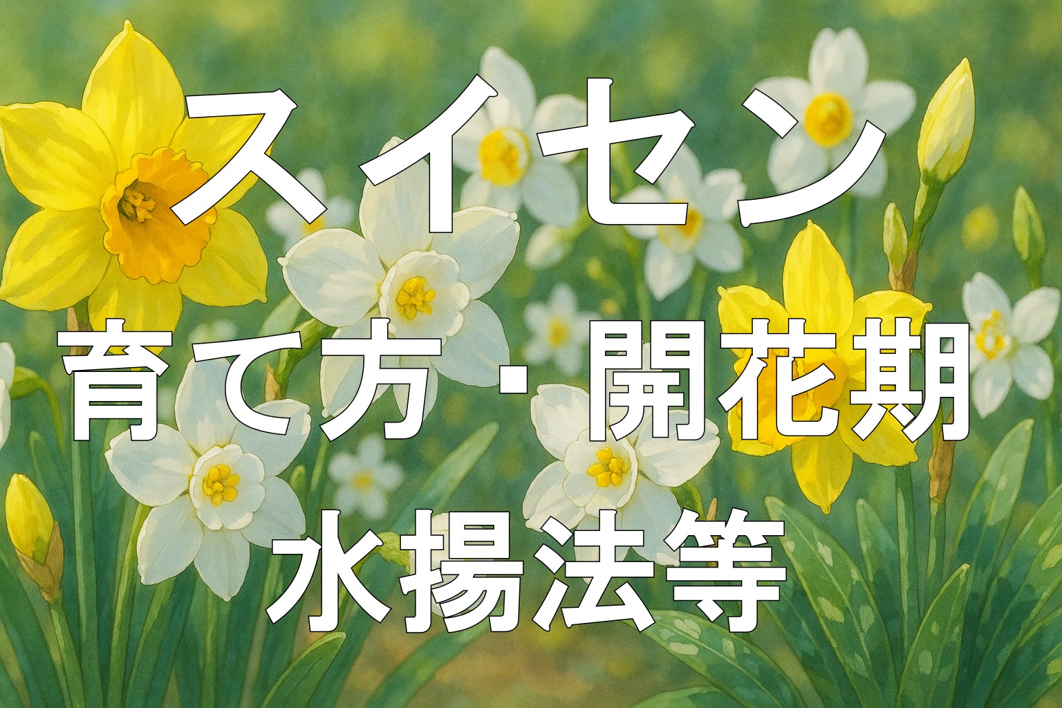 スイセンアイキャッチ画像文字2