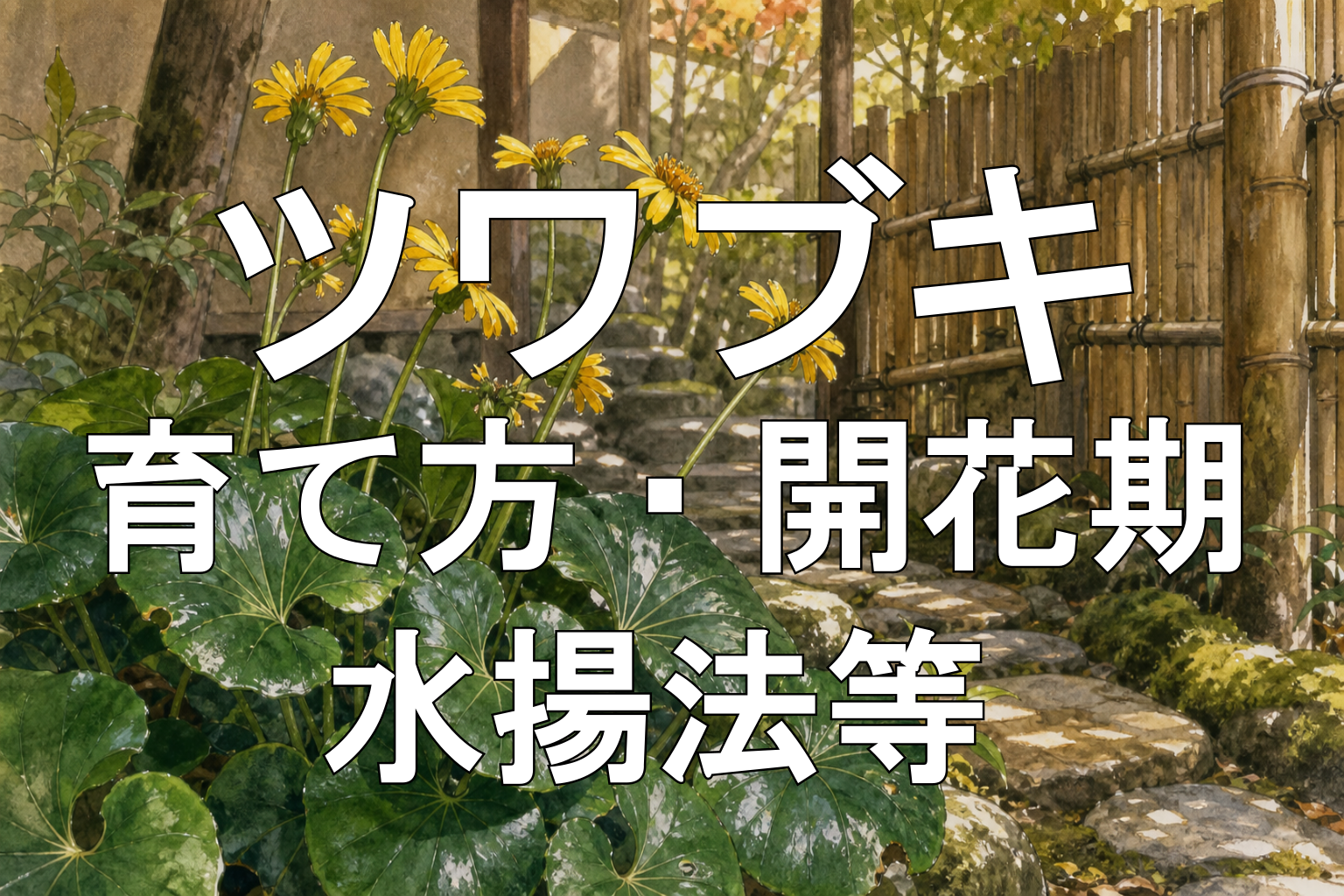 ツワブキアイキャッチ画像B3文字